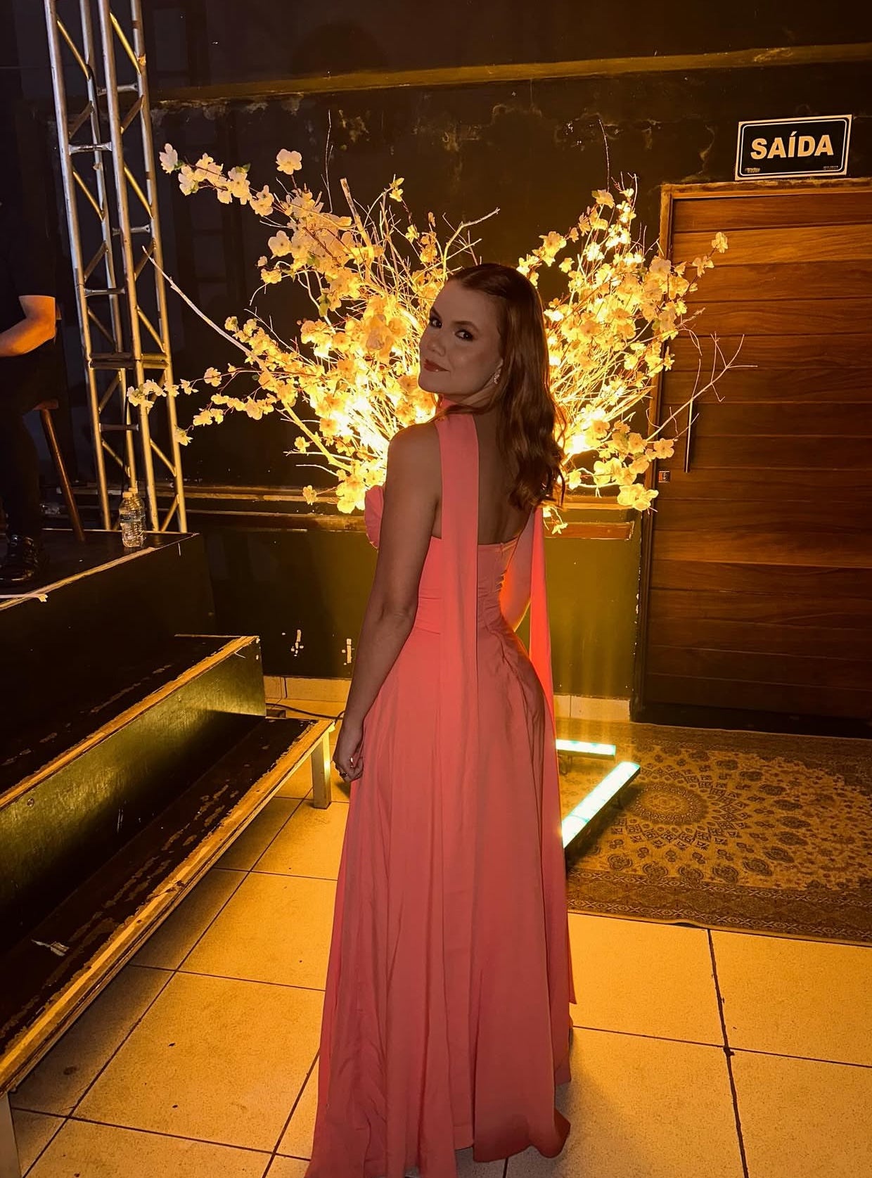 A Line Chiffon Long Prom Dress Wedding Guest Dress J7951