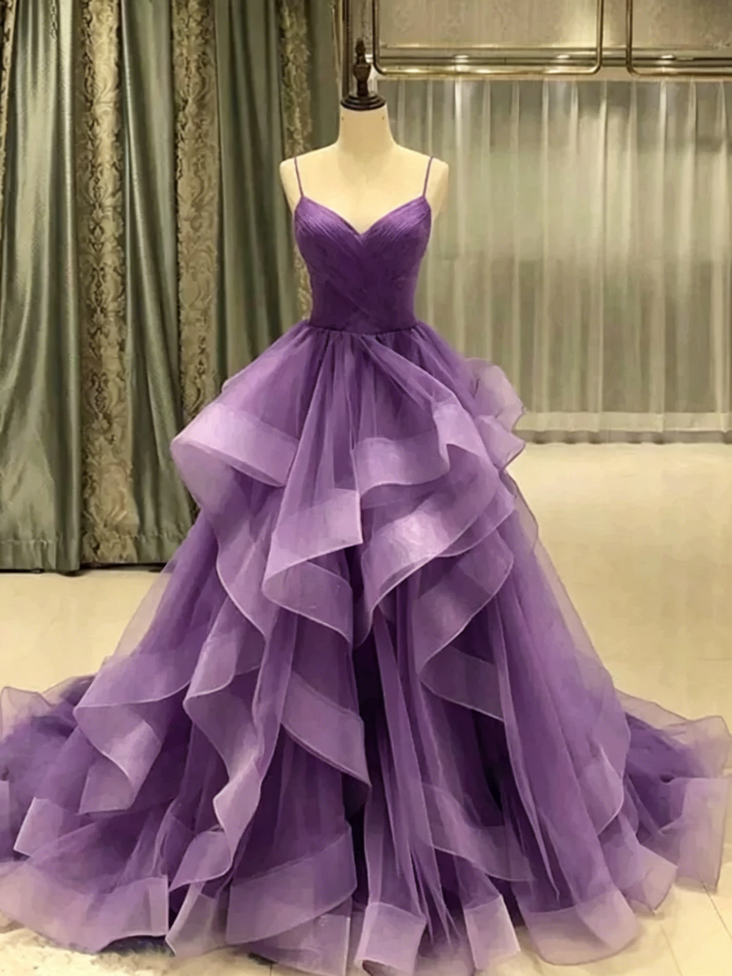 One-Shoulder-Burgund-langes Abschlussball-Kleid-Schnür-Abend-Kleid 20