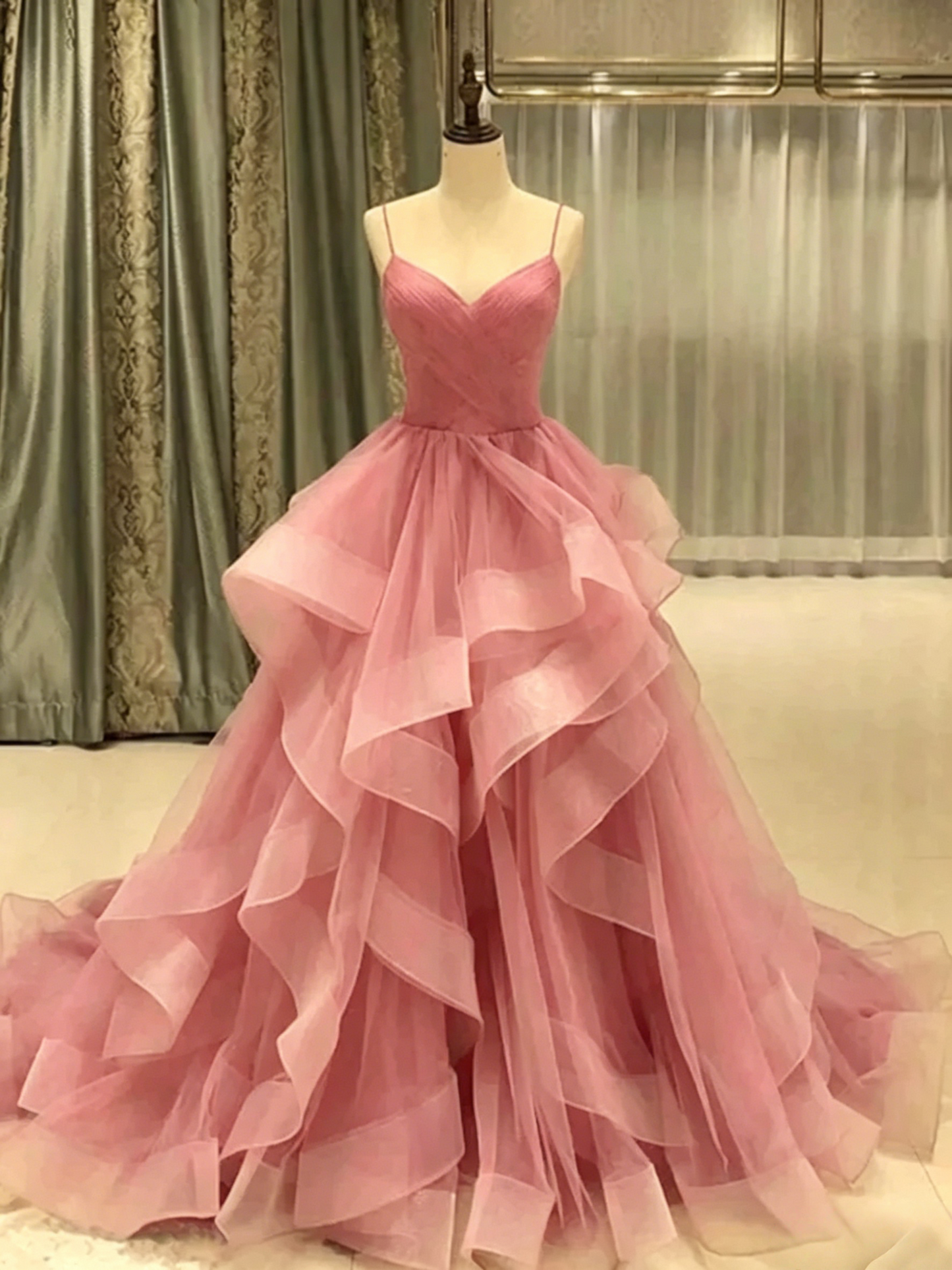 One-Shoulder-Burgund-langes Abschlussball-Kleid-Schnür-Abend-Kleid 20
