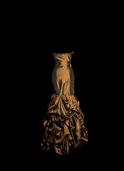 Robe de soirée fourreau noire sexy longue avec fente J8826