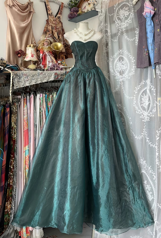 Rosa Etuikleid, lang, mit Seitenschlitz, Satin, formelles Kleid J8820