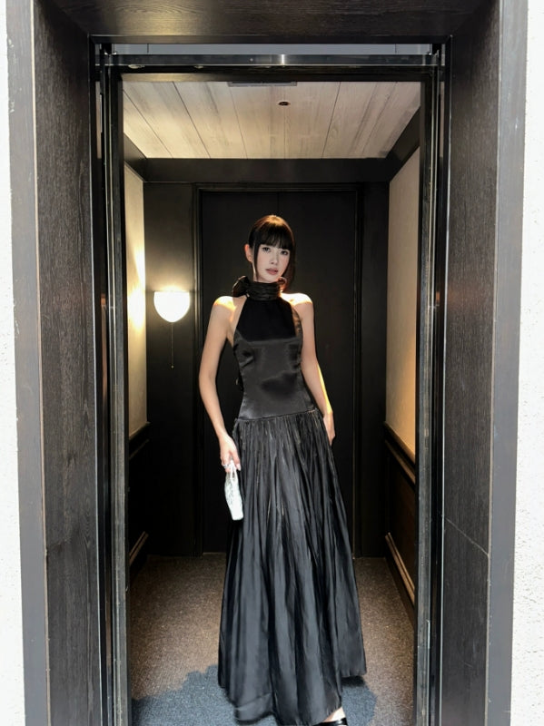 Robe de soirée élégante à imprimé floral, coupe trapèze, tenue d'anniversaire, J8614