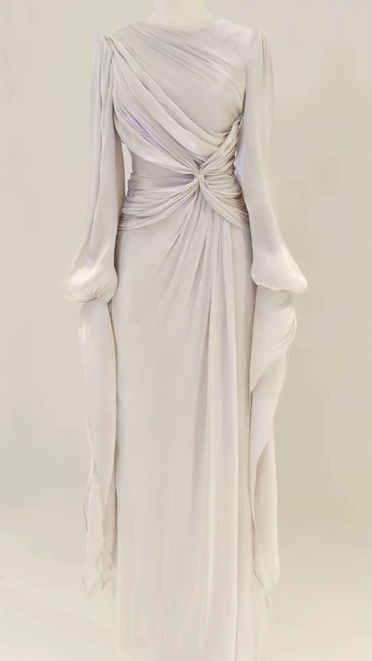 Robe de soirée bordeaux à manches longues et coupe trapèze J8160
