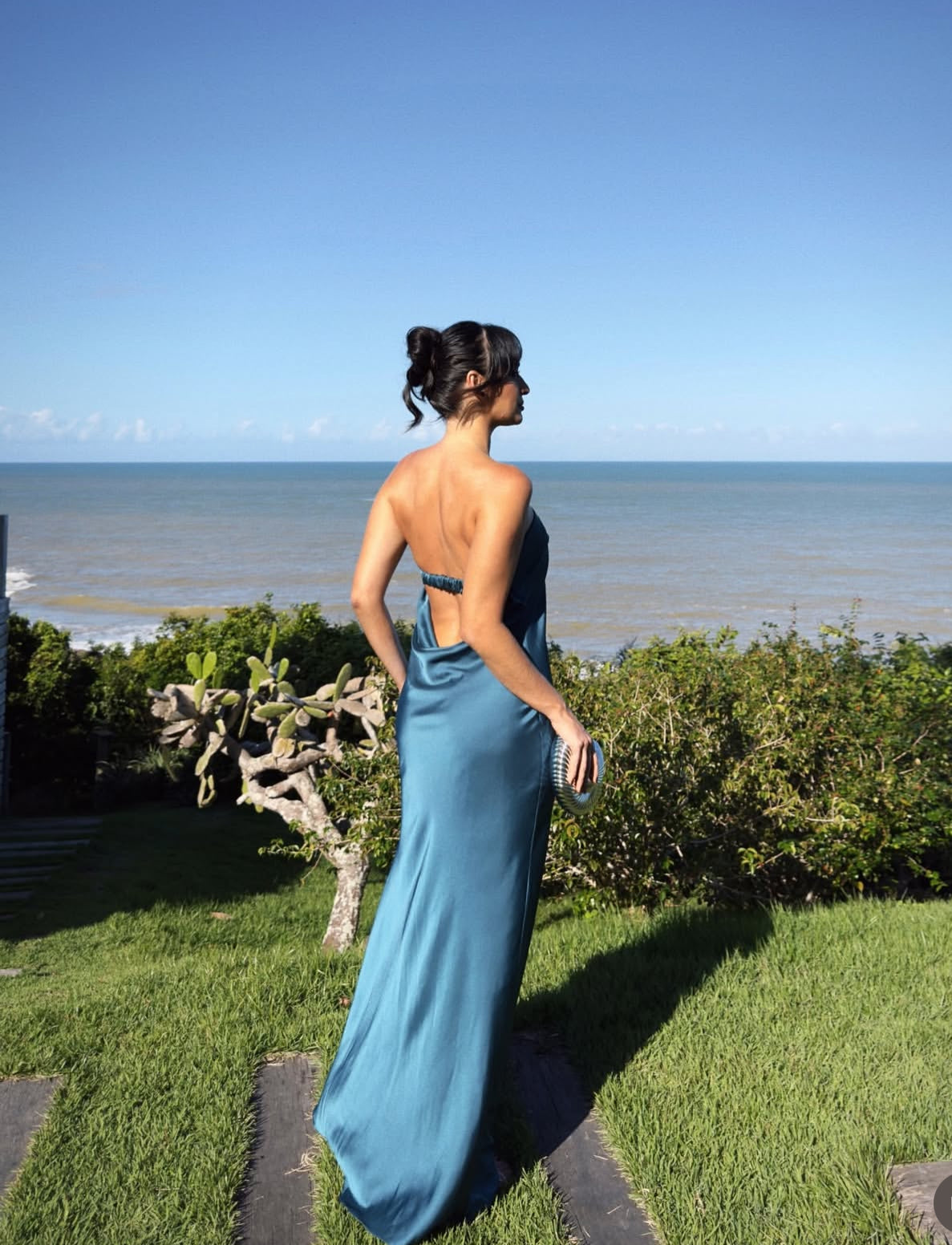 Strapless Sheath Satin Prom Dress Formal Evening Party Dress J7036