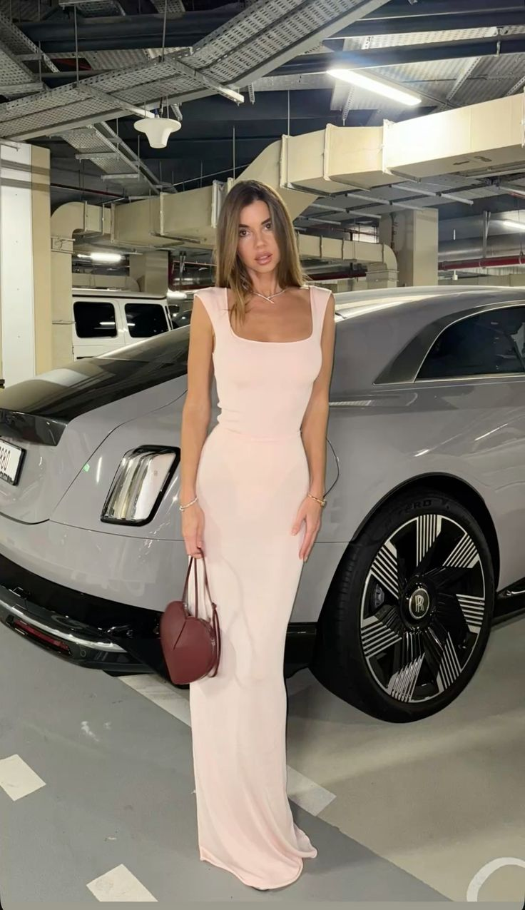 Robe fourreau élégante pour invité de mariage, robe de soirée formelle J6503