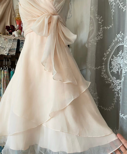 Chiffon A-Linie Kurzes Ballkleid Rüschen Homecoming Kleid J6622