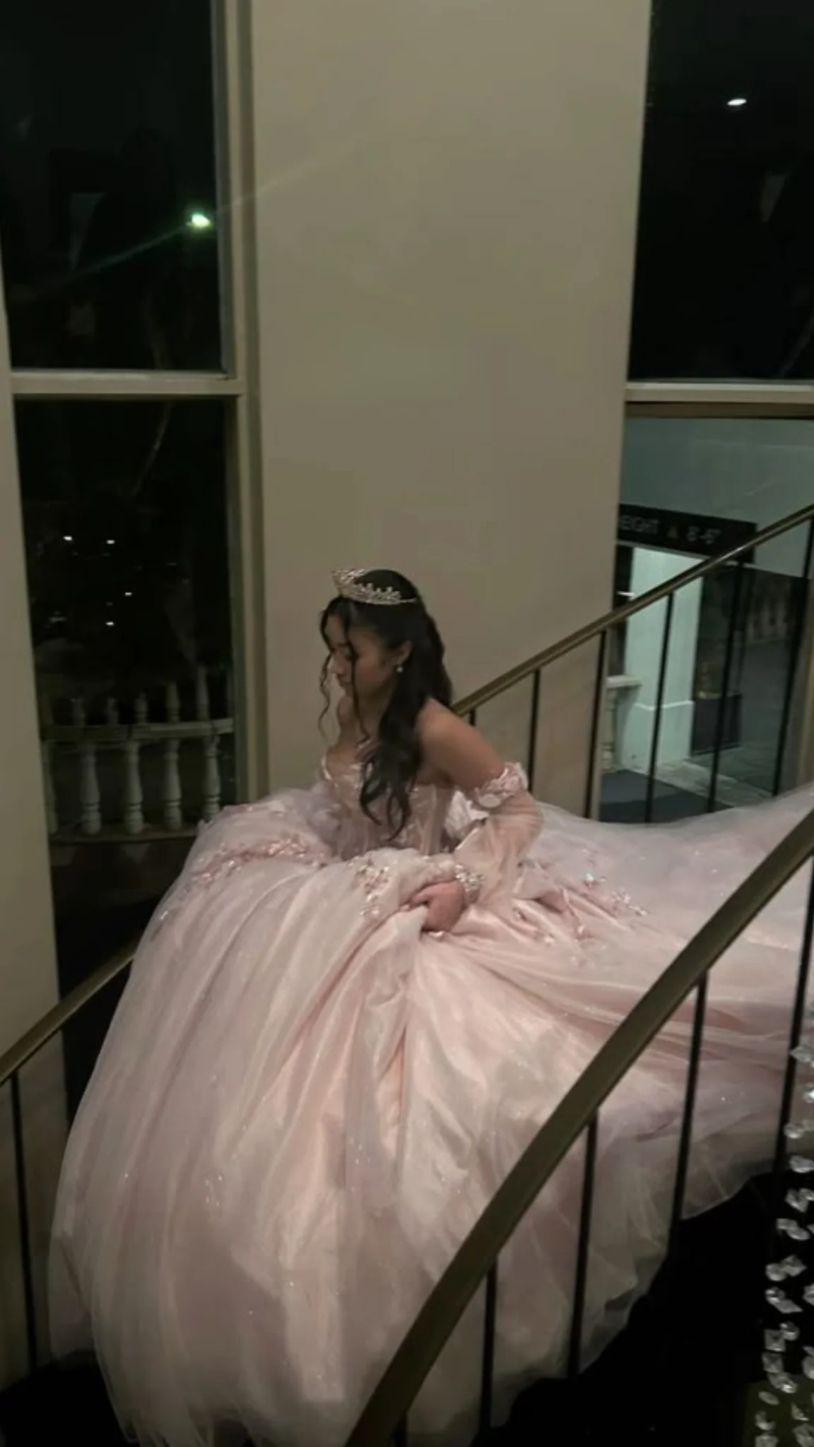 Applique Tulle Sweet 16 Dress Quinceanera Dress Birthday Ball Gown J7421