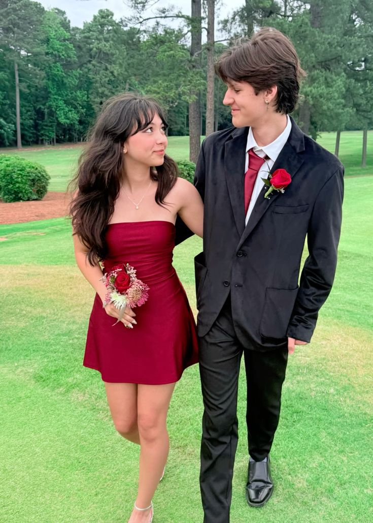 Strapless A Line Burgundy Homecoming Dress Formal Party Dress J7348