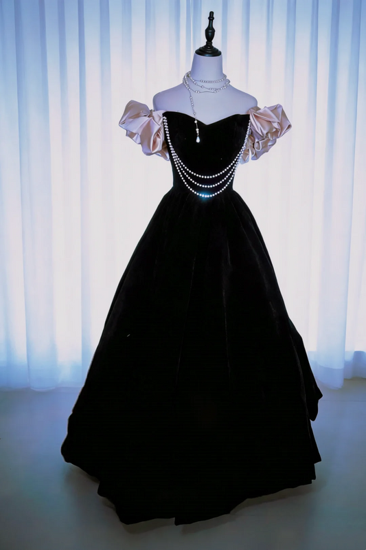 Trägerloses silbernes Vintage-Abendkleid, A-Linie, Geburtstagskleid J9370