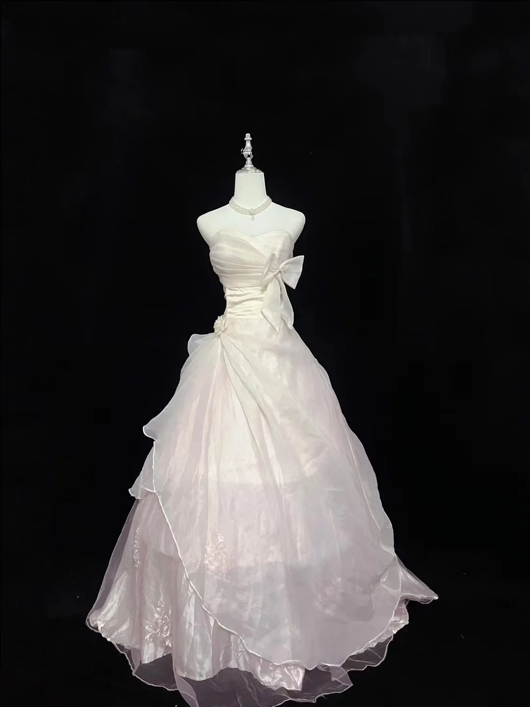 Sweetheart A Line Long Prom Dress Sweet 15 Birthday Dress J8810