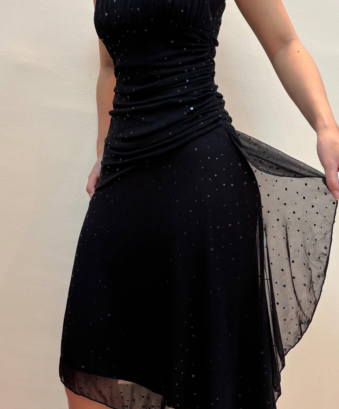 Trägerloses schwarzes Homecoming-Kleid mit Pailletten, Partykleid J8562