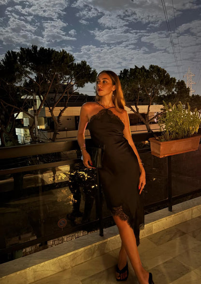 Black Sheath Evening Dress Date Night Outfit Dress J7925