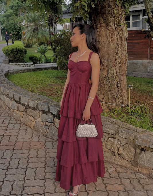 Robe de bal bustier violette en satin avec appliques, robe de soirée formelle J9413