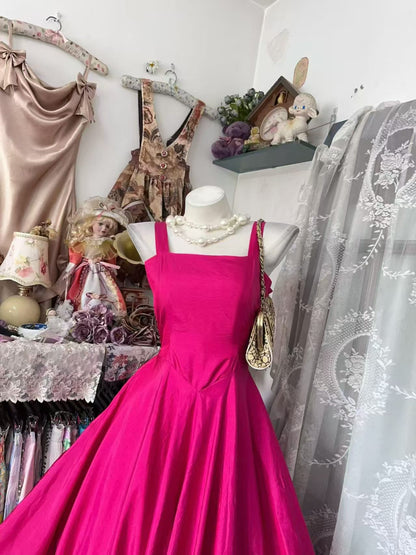 Robe de bal bustier violette en satin avec appliques, robe de soirée formelle J9413