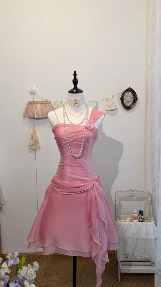 Robe de bal bustier violette en satin avec appliques, robe de soirée formelle J9413
