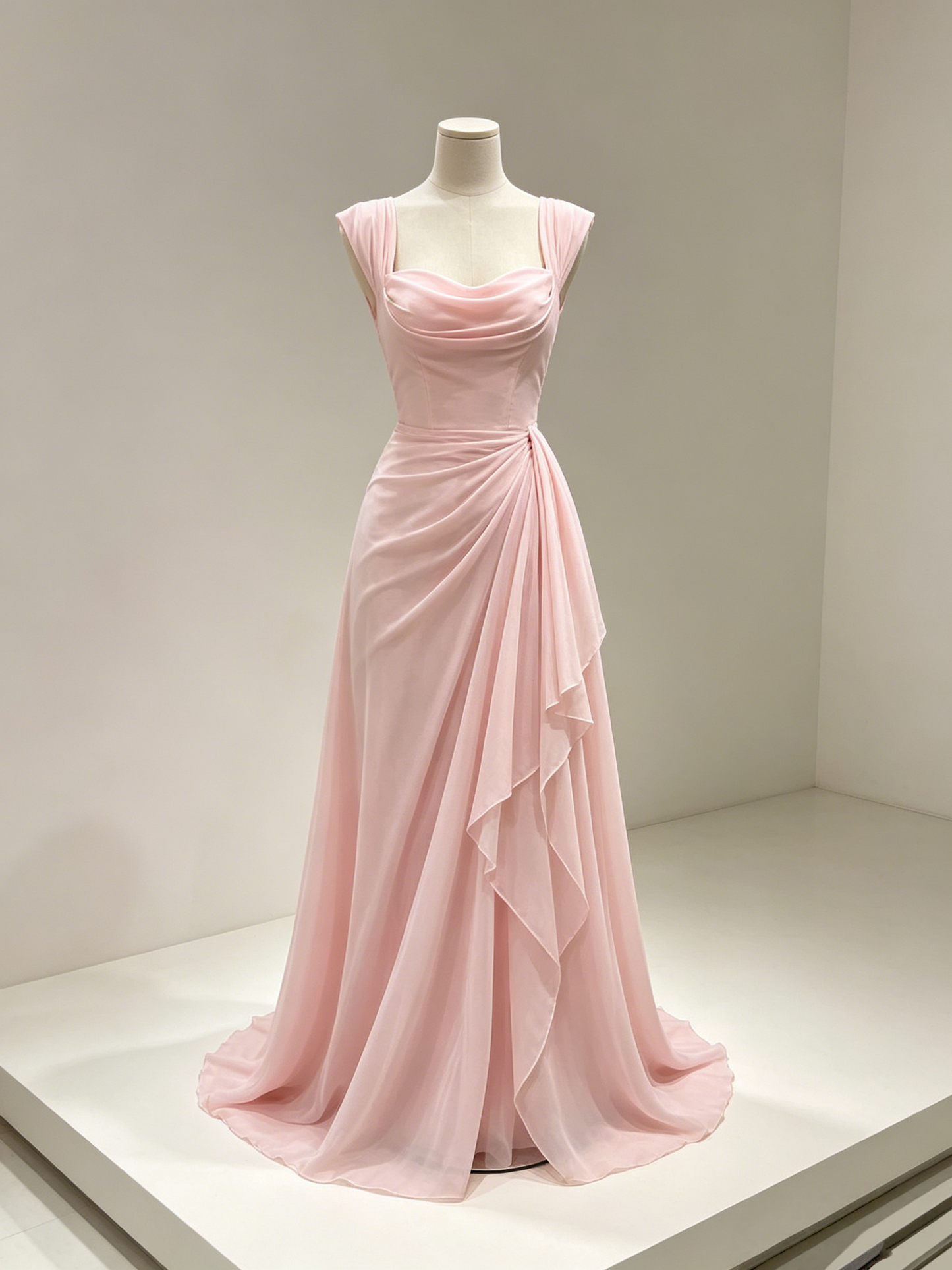 Trägerloses silbernes Vintage-Abendkleid, A-Linie, Geburtstagskleid J9370