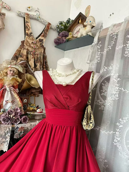 Trägerloses silbernes Vintage-Abendkleid, A-Linie, Geburtstagskleid J9370
