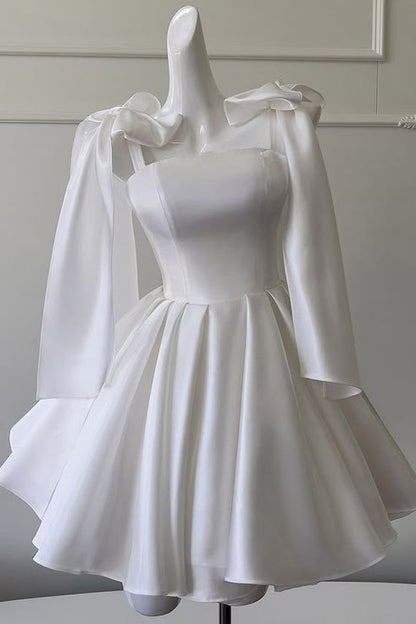Robe de bal bustier violette en satin avec appliques, robe de soirée formelle J9413
