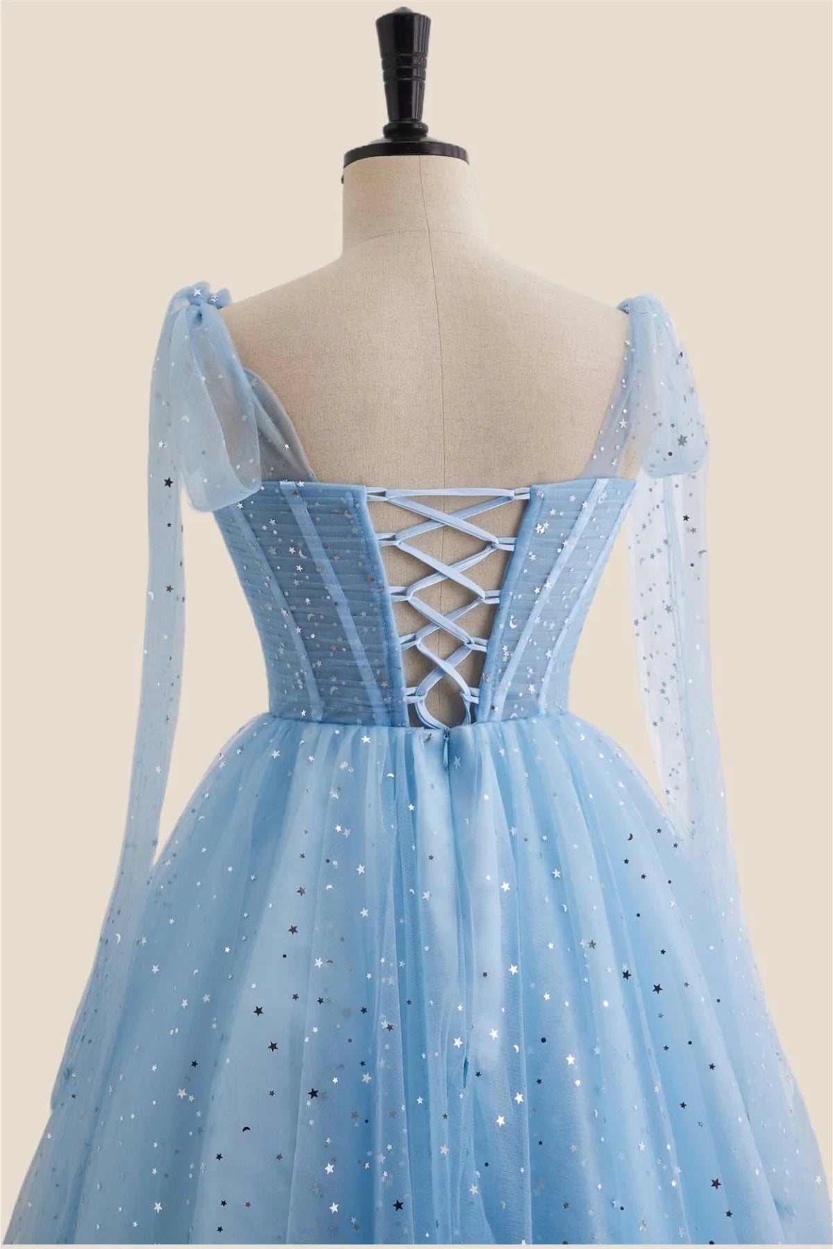 Trägerloses silbernes Vintage-Abendkleid, A-Linie, Geburtstagskleid J9370