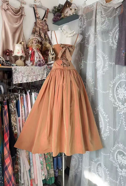 A Line Taffeta Formal Prom Dress Birthday Dress  J10520