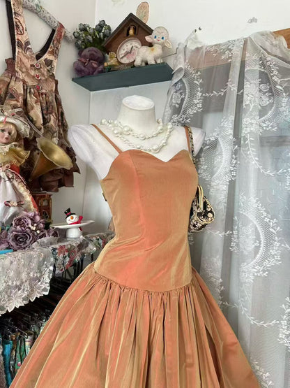 A Line Taffeta Formal Prom Dress Birthday Dress  J10520