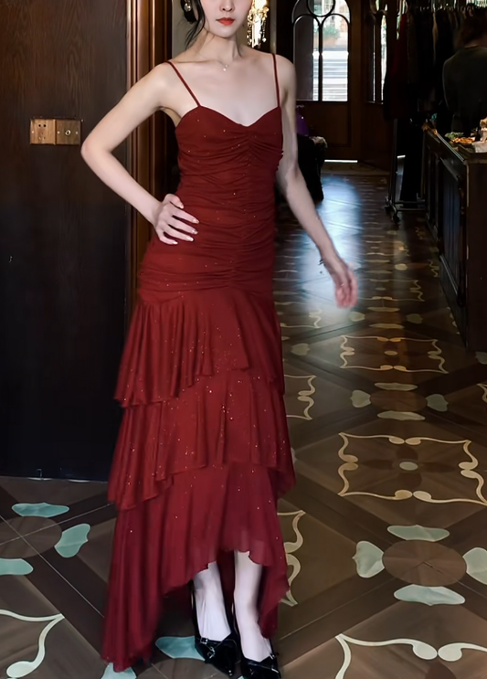 Trägerloses silbernes Vintage-Abendkleid, A-Linie, Geburtstagskleid J9370