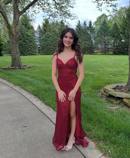 Robe de bal bustier violette en satin avec appliques, robe de soirée formelle J9413