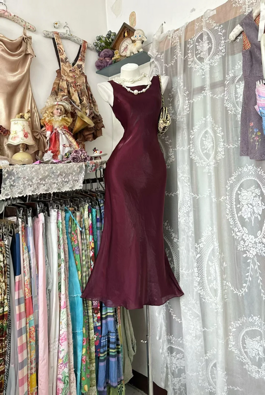 Trägerloses silbernes Vintage-Abendkleid, A-Linie, Geburtstagskleid J9370