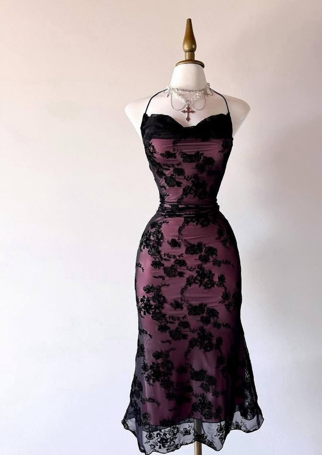 Robe de soirée fourreau noire sexy longue avec fente J8826