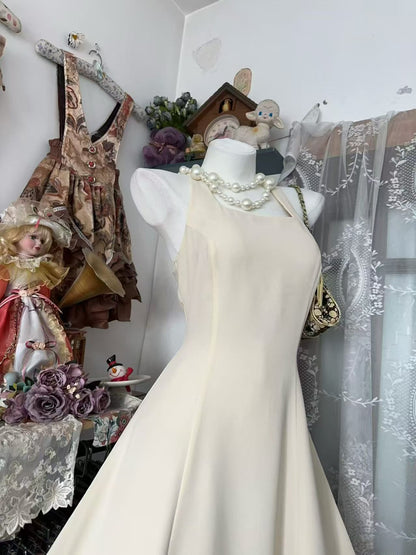 Robe de bal bustier violette en satin avec appliques, robe de soirée formelle J9413