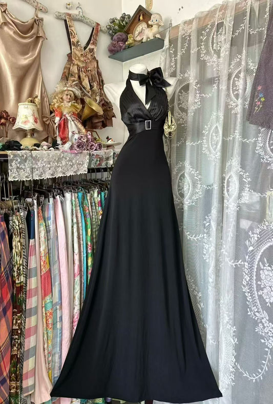 Robe de bal bustier violette en satin avec appliques, robe de soirée formelle J9413