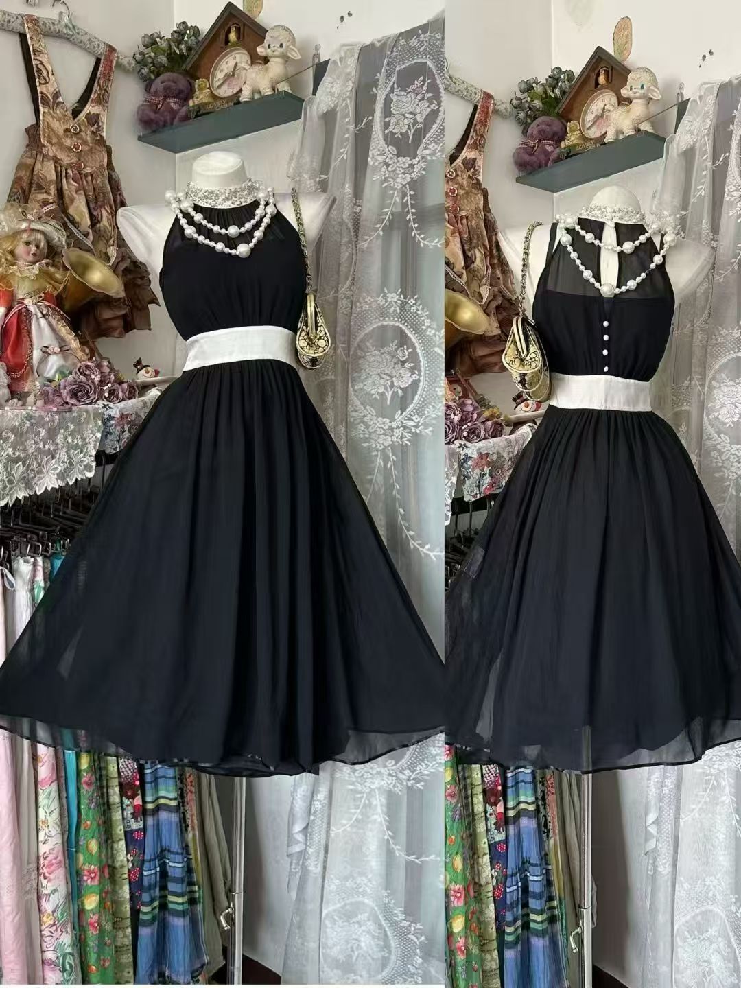 Robe de bal bustier violette en satin avec appliques, robe de soirée formelle J9413