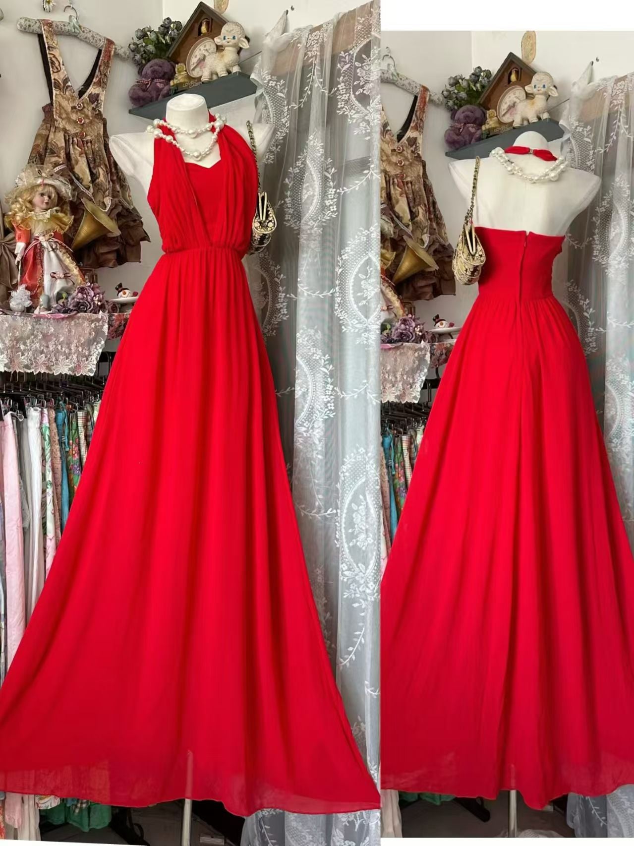 Robe de bal bustier violette en satin avec appliques, robe de soirée formelle J9413