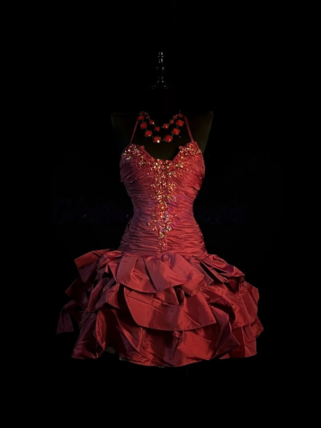 Robe de bal bustier violette en satin avec appliques, robe de soirée formelle J9413