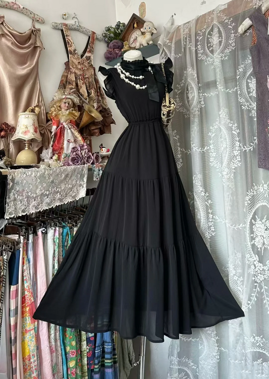 Trägerloses silbernes Vintage-Abendkleid, A-Linie, Geburtstagskleid J9370