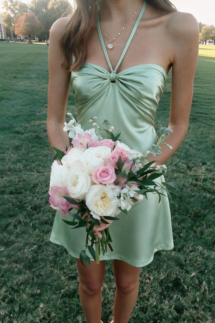 Trägerloses silbernes Vintage-Abendkleid, A-Linie, Geburtstagskleid J9370