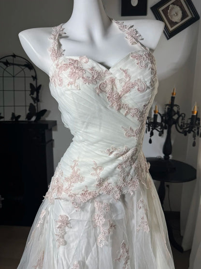 Trägerloses silbernes Vintage-Abendkleid, A-Linie, Geburtstagskleid J9370