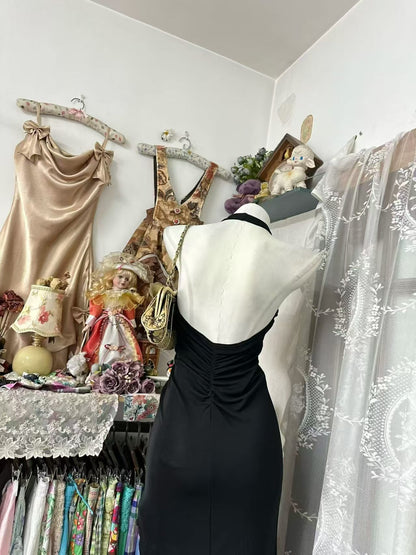 Trägerloses silbernes Vintage-Abendkleid, A-Linie, Geburtstagskleid J9370