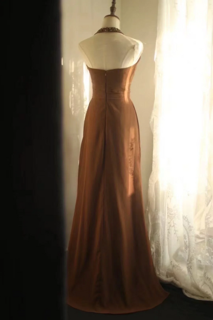 Robe de bal bustier violette en satin avec appliques, robe de soirée formelle J9413