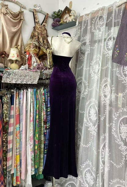 Trägerloses silbernes Vintage-Abendkleid, A-Linie, Geburtstagskleid J9370