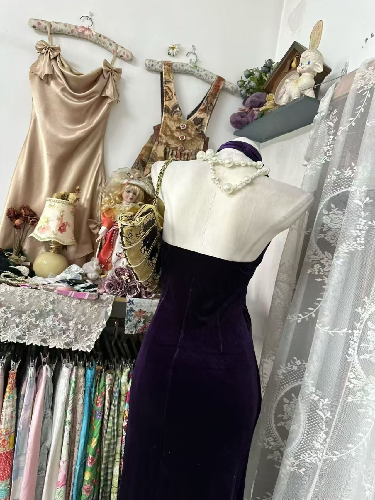 Trägerloses silbernes Vintage-Abendkleid, A-Linie, Geburtstagskleid J9370