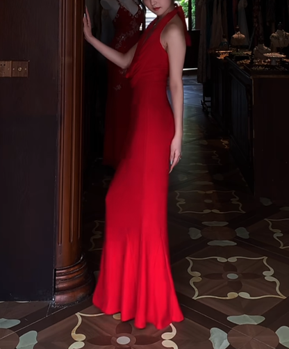 Robe de bal bustier violette en satin avec appliques, robe de soirée formelle J9413