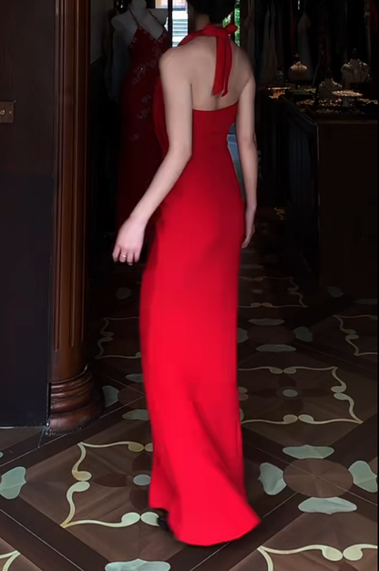 Robe de bal bustier violette en satin avec appliques, robe de soirée formelle J9413