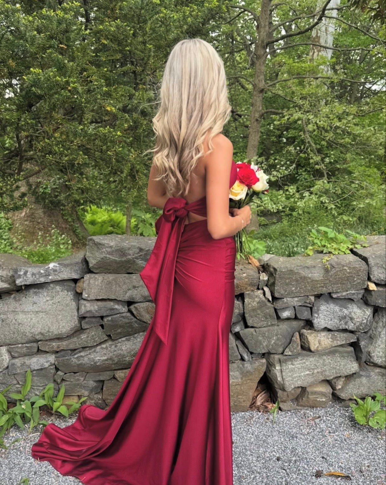 Trägerloses silbernes Vintage-Abendkleid, A-Linie, Geburtstagskleid J9370