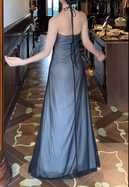 Robe de bal bustier violette en satin avec appliques, robe de soirée formelle J9413