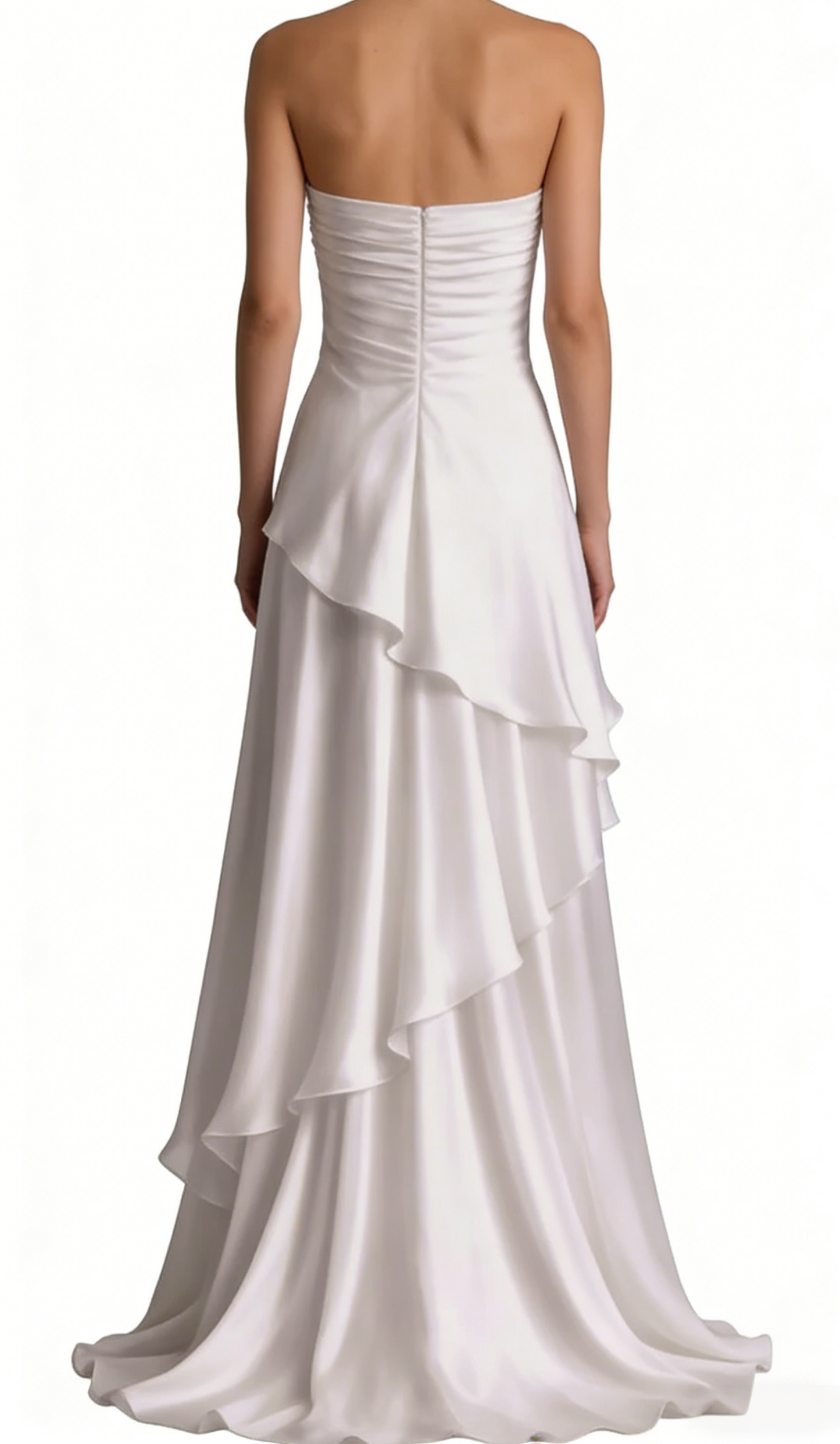 Sweetheart A-Linie Weiß Lange Ballkleider Partykleider J2624