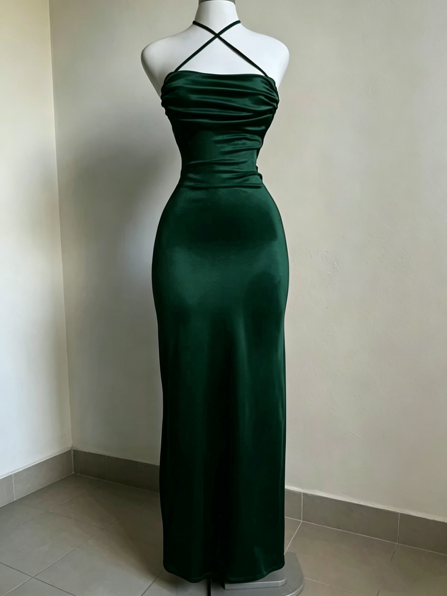 Backless Wine Red Sheath Long Prom Dress Formal Evening Party Dress J3567