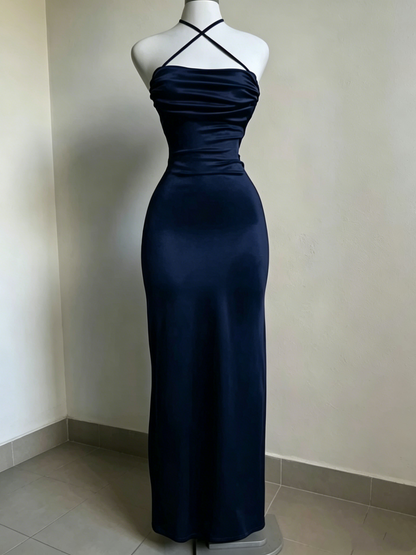 Backless Wine Red Sheath Long Prom Dress Formal Evening Party Dress J3567