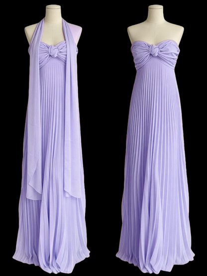 Light Pink Strapless Chiffon Long Prom Dress Evening Party Dress J3987