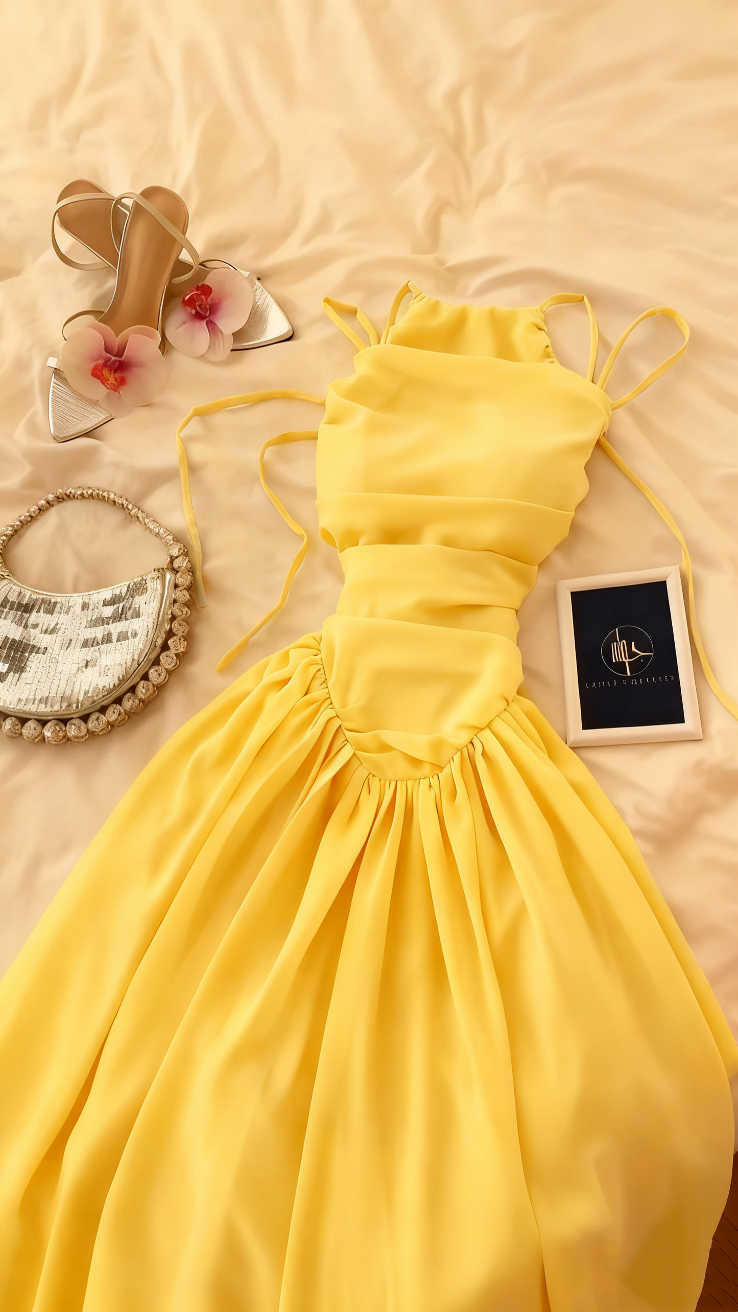 A Line Blue Chiffon Long Prom Dress Formal Party Dress J8110